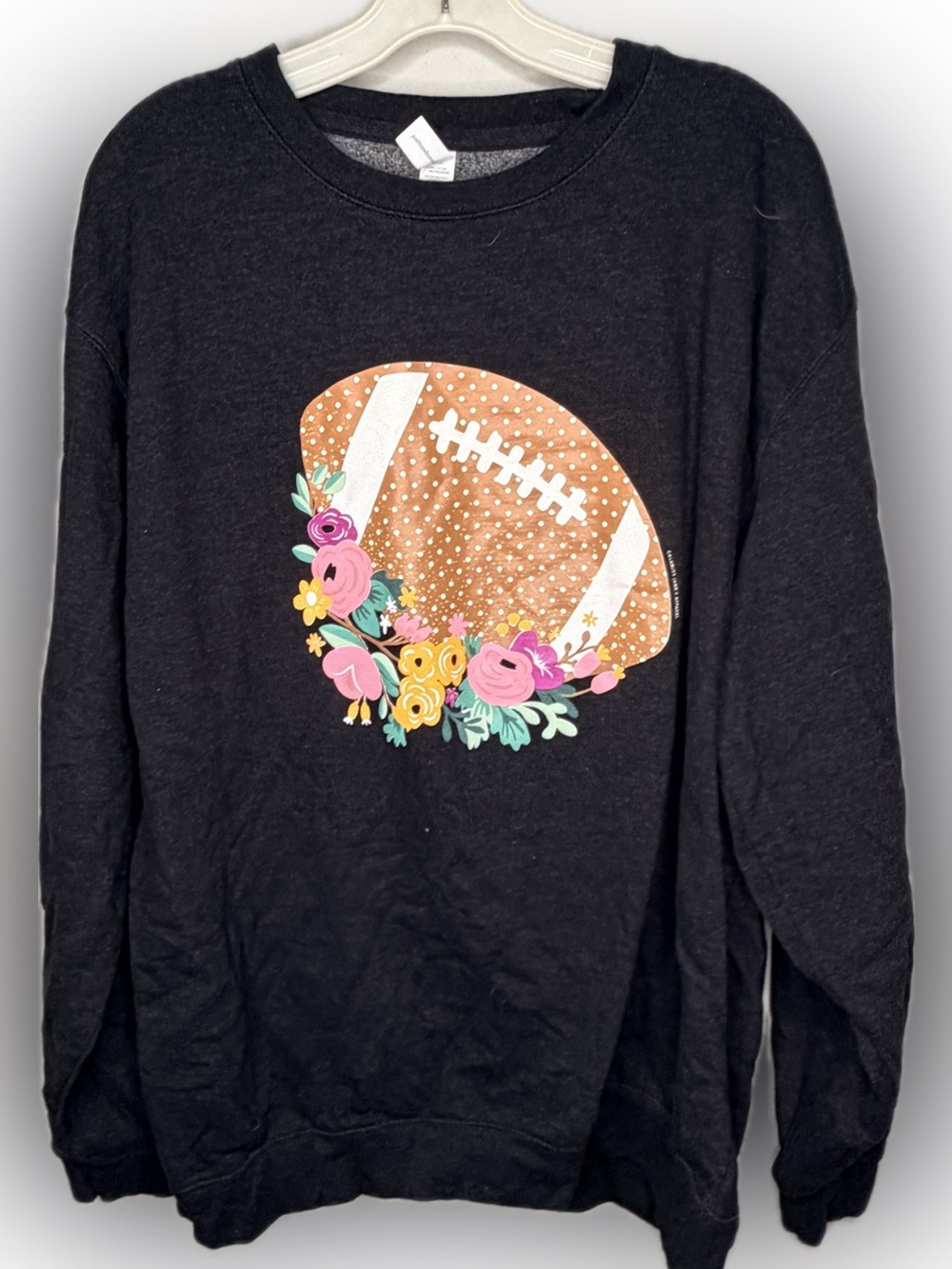 Just Hoods Football Sweatshirt